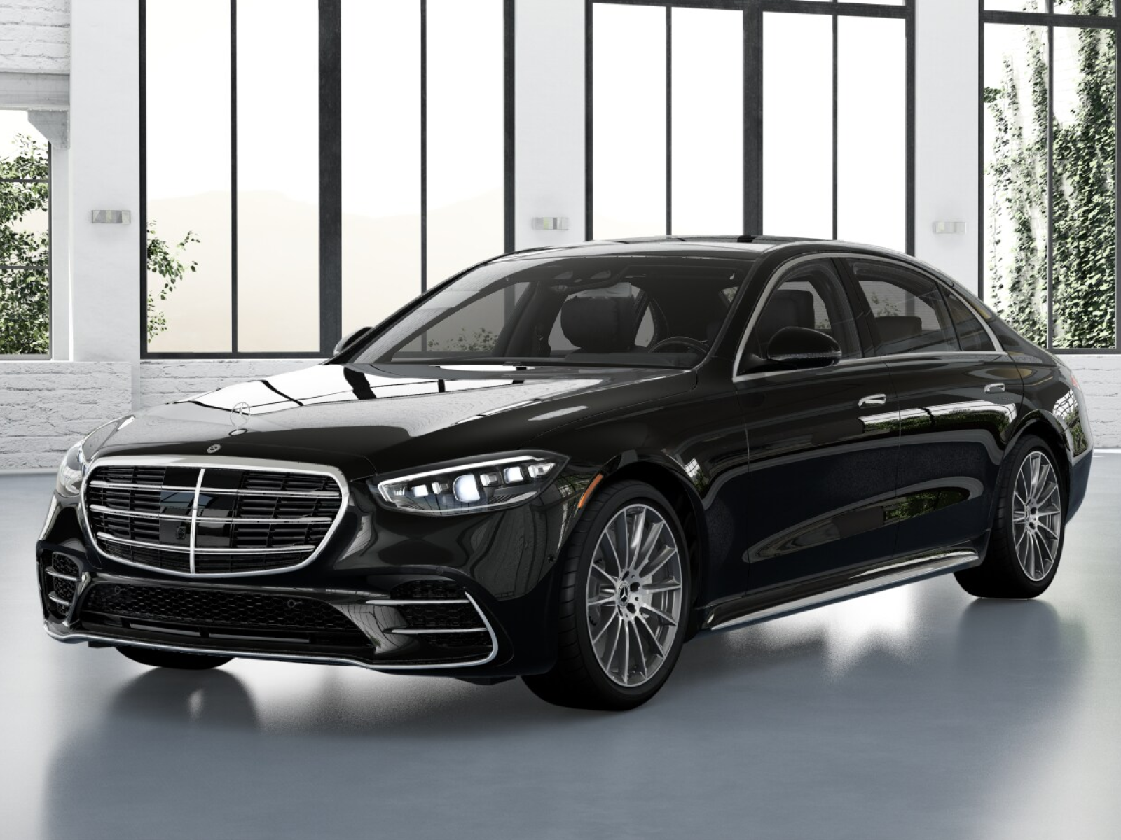 Mercedes S-class chauffeur driven car in Mumbai