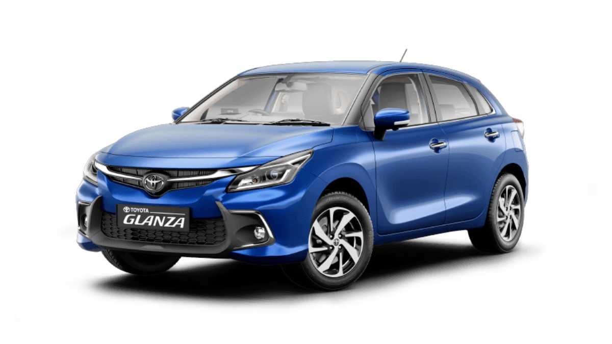 Toyota Glanza sedan for local and corporate travel in Mumbai